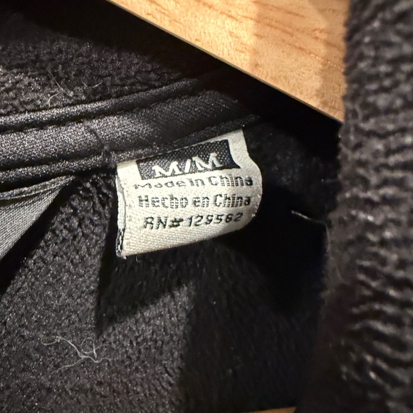 Men's Black Softshell Jacket - Picture 6 of 6